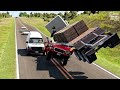 truck and car crashes 11 beamng.drive