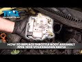 How to Replace Throttle Body Assembly 1998-2010 Volkswagen Beetle