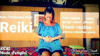 Auto-traitement REIKI rapide de 20 minutes. Les positions