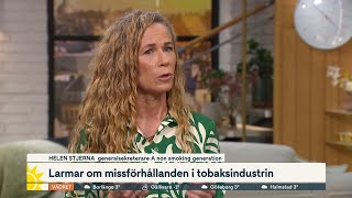 Larmar om barnarbete och skuldfällor i tobaksindustrin | Nyhetsmorgon | TV4 \u0026 TV4 Play