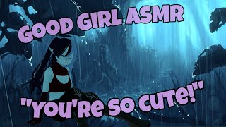 [ASMR] F4F Lesbian GF gives you headpats and calls you cute