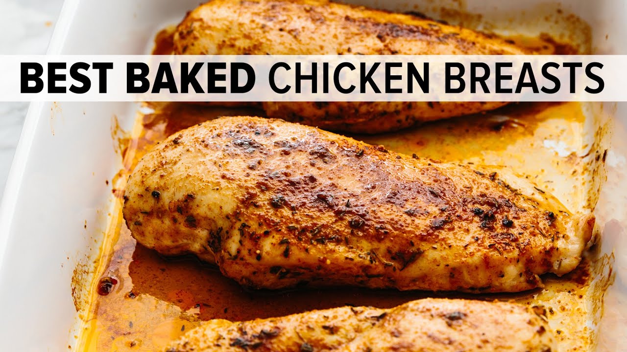 BAKED CHICKEN BREAST | Juicy, Tender, Easy, And Oh, So Flavorful ...