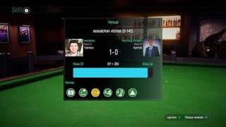 Snooker Pure Pool 145 break (147 attempt)