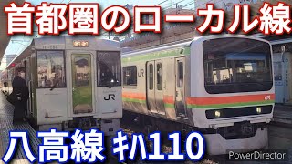 【ローカル線】東京から近い気動車が走るローカル線　八高線