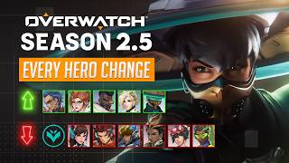 Mizuki's ULT now blocks projectiles BOTH WAYS | Overwatch Mid-Season 2.5 Patch