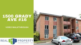 1500 Grady Ave #16 Video Walkthrough