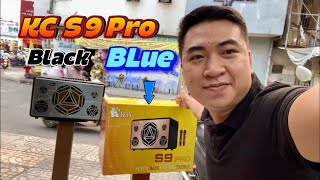 Khui \u0026 test ngoài trời loa xách tay Kcbox KC S9 Pro Blue 2025