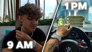 my realistic morning routine as a 20 year old dropshipper in miami (raw)