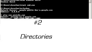 Windows Batch Scripting Tutorial Episode 2 - Directories