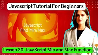 Lesson 20. JavaScript Min and Max Function । #Basic_JavaScript, । #Freelancing_help_Zone ।