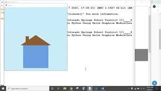 Draw House Step 2 using Python