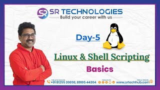 Linux & Shell Scripting for Beginners | Day 5 | Learn Linux Fundamentals Step by Step | SR Tech Hub