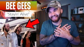 BEE GEES - "Stayin' Alive" (REACTION!!!)