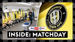 BEHIND-THE-SCENES At Harrogate Town On Matchday!
