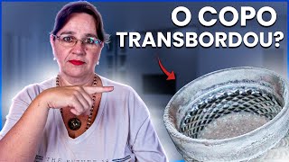 POR QUE O COPO COM SAL GROSSO TRANSBORDA? (copo com água e sal grosso!)