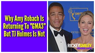 Why Amy Robach Is Returning To "GMA3" But TJ Holmes Is Not
