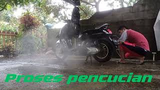 Krishna cuci steam part 6 ( Honda Scoopy )