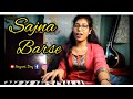 Sajna Barse hain| Ustad Rashid Khan| Arpita Chatterjee| Bapi Bari Jaa|Harmonium cover by Sayani Dey