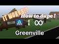 NEW! How to DUPE in Greenville!?┃Bloxd io