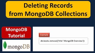 How to delete the document from the Collection in MongoDB? | MongoDB Tutorial for Beginners