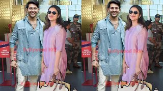 Parineeti Chopra Blushes & revealed her marriage date with Raghav Chadha Spotted at Airport
