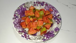 Chatpate or masaledar peru ki recipe | Guava recipe | #youtube