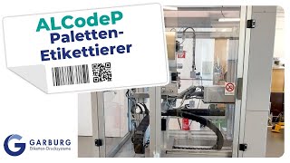 Palettenetikettierer vollautomatisch ALCodeP | Garburg Etiketten-Drucksysteme