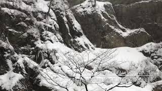 26JAN2019 長野県高山村雷滝/Kaminari Fall in winter Takayama Vil., Nagano Pref.