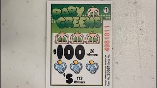 $20 Buy in on Baby Greens Pull Tabs