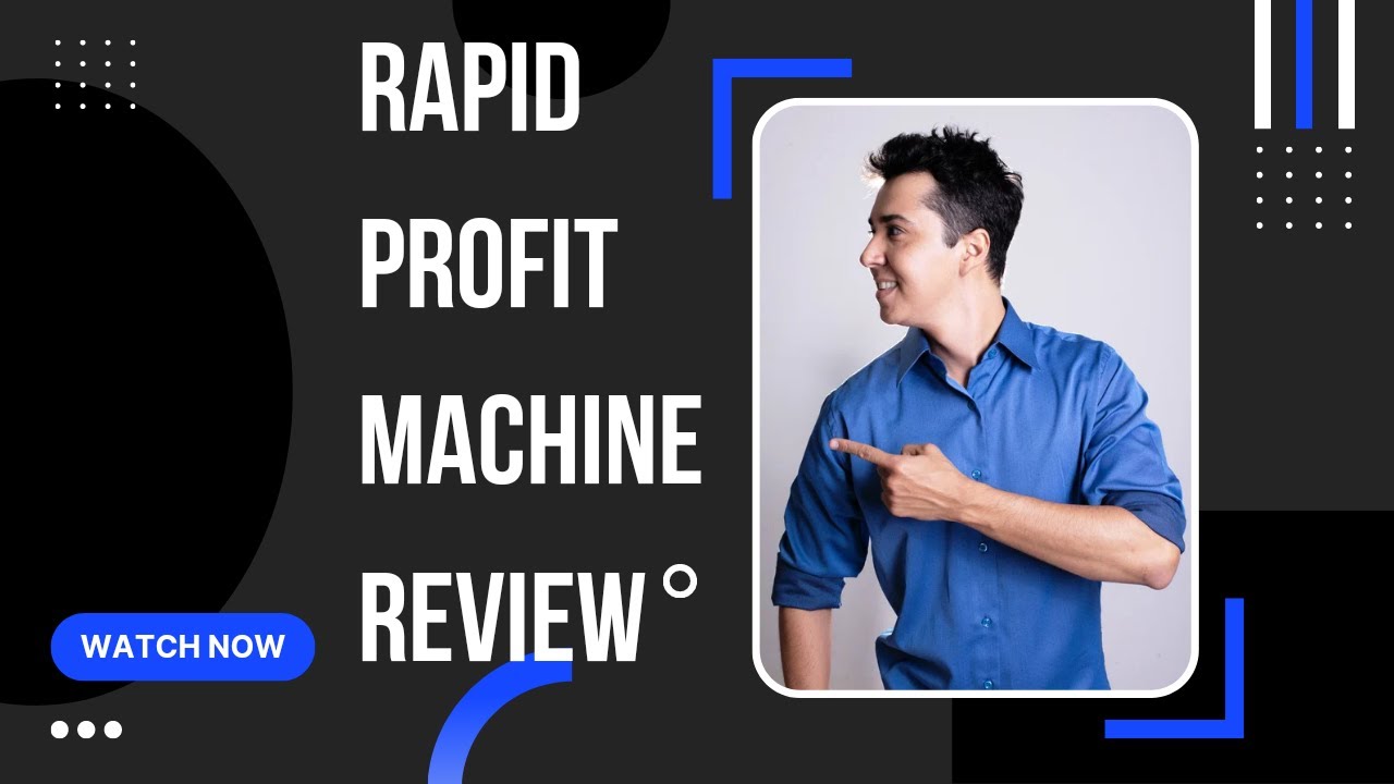 Rapid Profit Machine Review -legit Or Scam(The Honest True) - YouTube