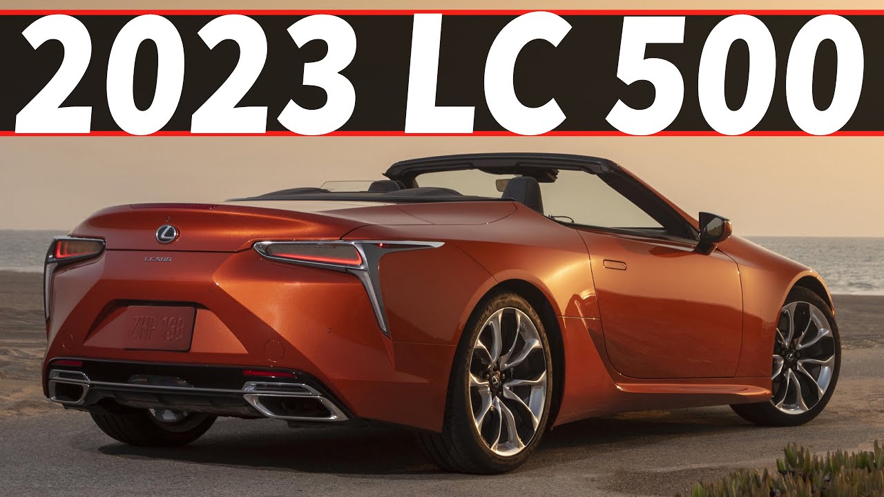 *UPDATED* Here's What's NEW For The 2023 Lexus LC 500 - YouTube