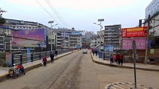 重慶往忠縣石寶寨路途從龍沙鎮到汝溪鎮 On the way to Shibaozhai, Chongqing (China)