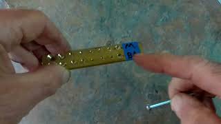 A Simple And Safe Way To Shortening Instrument Screws. M 5, 2 BA, 10-24 And Smaller Sizes.