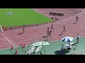 第２５回 静岡県中学校新人陸上競技大会 男子共通１１０ｍh 予選１～３組