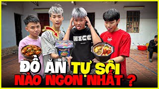 Văn Huỳnh | Cuộc Thi Đồ Ăn Tự Sôi Nào Ngon Nhất | Thắng Nhận 1 Triệu