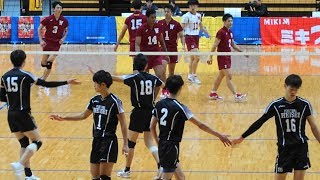 Waseda vs FukuyamaHeisei 2nd set in Japan Inter College 2018 final