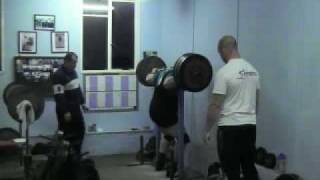 Joe Bullock 310kg Squat at 90kg body weight