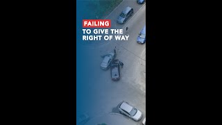 Failing to Give the Right of Way Endangers Your Safety