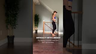 Lunges for Beginners #lunges #beginnerworkout #lungesworkout #workoutideas #homeworkout