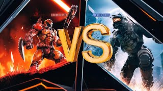 DOOM SLAYER vs MASTER CHIEF #doomslayer #masterchief #doom #halo