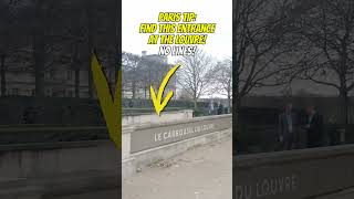 Skip the long lines at Louvre, Paris #travel #tips #visitparis #europe #france #hacks #louvre