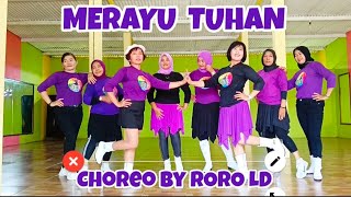 MERAYU TUHAN - LINE DANCE - CHOREO BY @rorolinedance1224  #SKLD