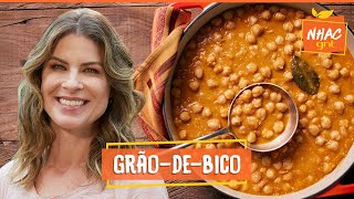 Grão-de-bico ensopado feito na panela de pressão | Rita Lobo | Cozinha Prática