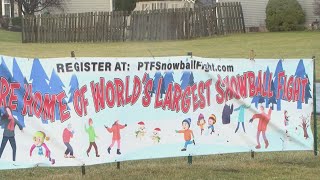 World's Largest Snowball Fight record breaking attempt canceled