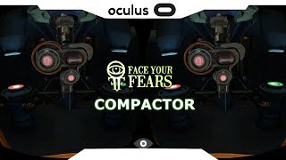 SBS 1080p► Compactor VR • FACE YOUR FEARS • Samsung Gear VR Gameplay 2018