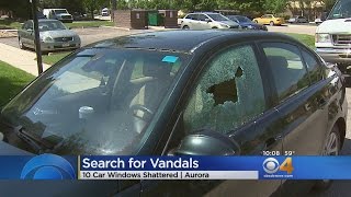 Dozens Of Car Windows Randomly Shattered