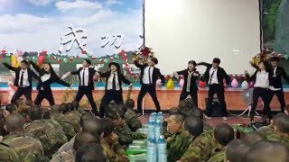 20151216 成功嶺軍中服事 台中靈糧堂之靈魂舞團 HAPPY