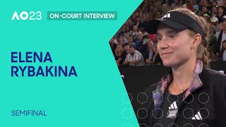 Elena Rybakina On-Court Interview | Australian Open 2023 Semifinal