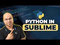 #8 Python Tutorial for Beginners | Python Editor | Sublime Text