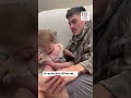 Adorable Baby Girl tells Dad 